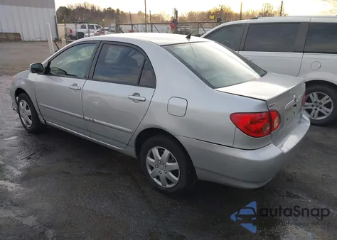 2006 Toyota Corolla Le from USA, damaged, VIN 2T1BR32E76C569497